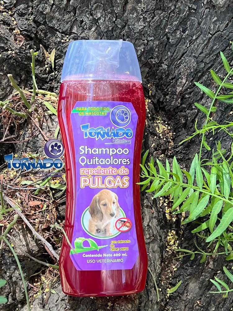 TORNADO SHAMPOO NEGRO, BLANCO, ANTIPULGAS Y USO GENERAL