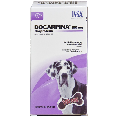 DOCARPINA® Fco. C/60 Tab. Vet.