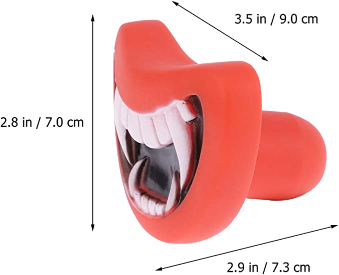 Chupón con dientes (Vampiro y Jabalí)