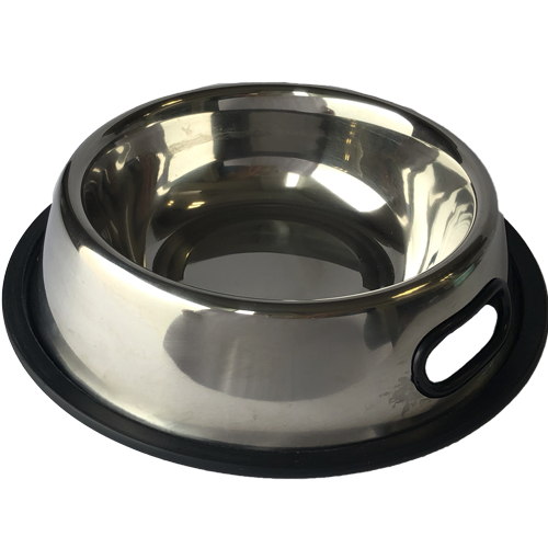 Tazón Acero Inoxidable con agarradera lateral