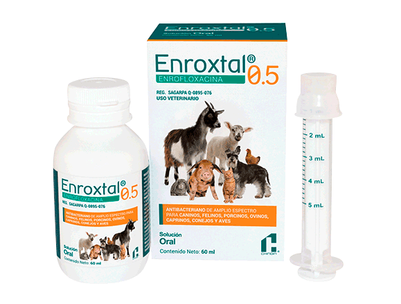 ENROXTAL SOLUCION ORAL 0.5% 60 ML - CHINOIN