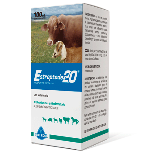 ESTREPTODEX 20 100 ML BIOZOO