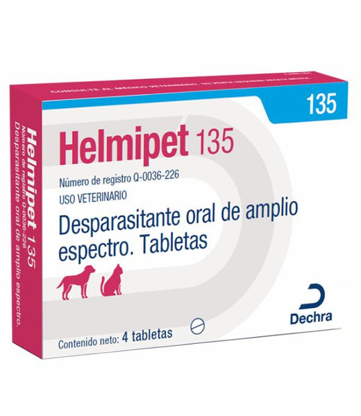 HELMIPET 4 TABLETAS - BROVEL