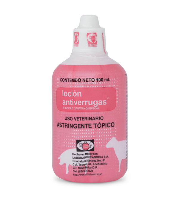 LOCION ANTIVERRUGAS 100ML - ANDOCI