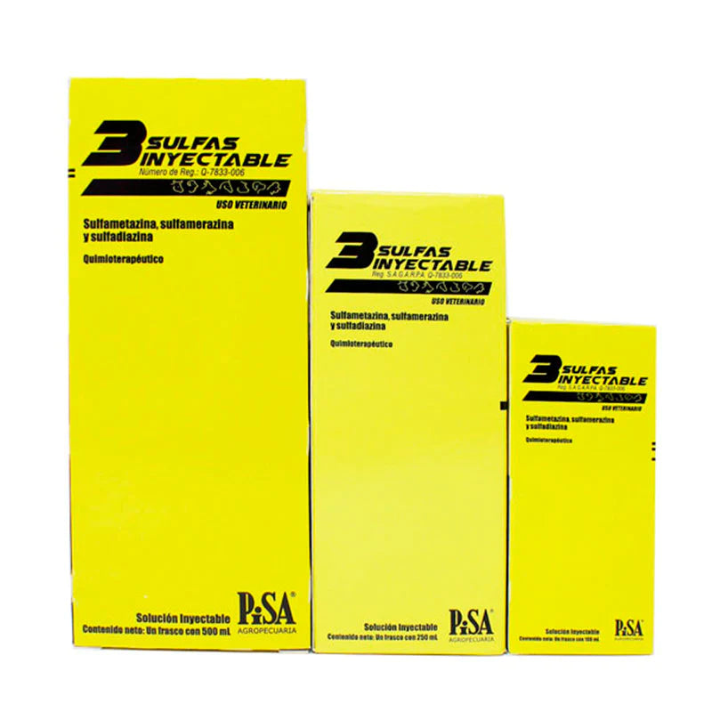 3 Sulfas® INYECTABLE - PISA