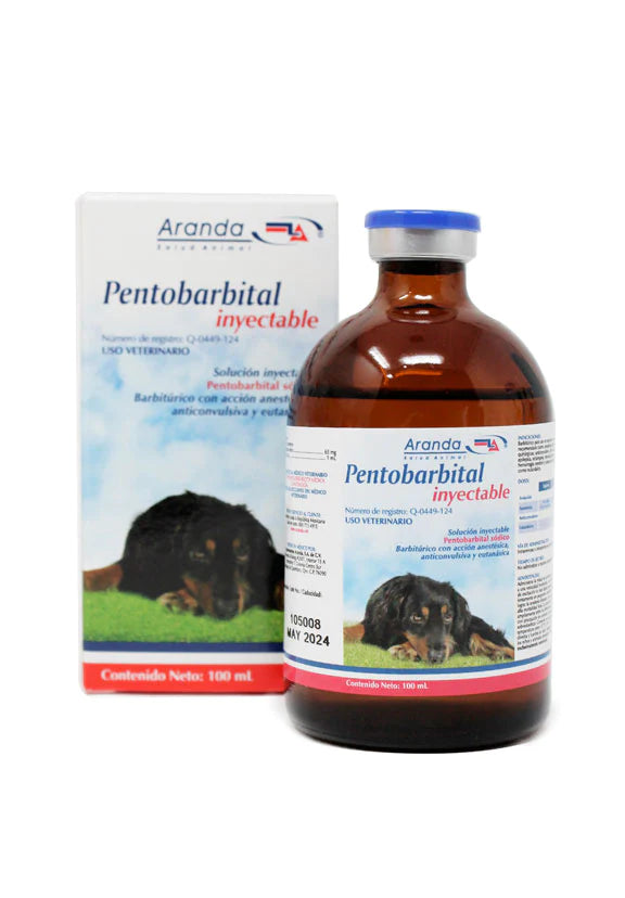 PENTOBARBITAL INYECTABLE 100 ML - ARANDA