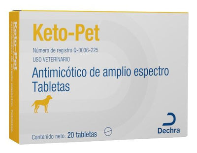 KETOPET 250MG 20 TABLETAS - DECHRA BROVEL