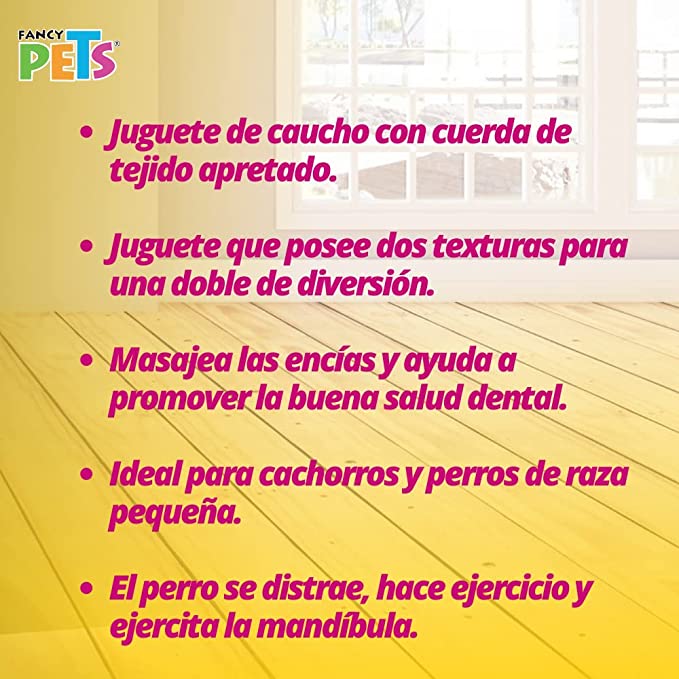 Fancy Pets Mordedera en forma de corazon con cuerda