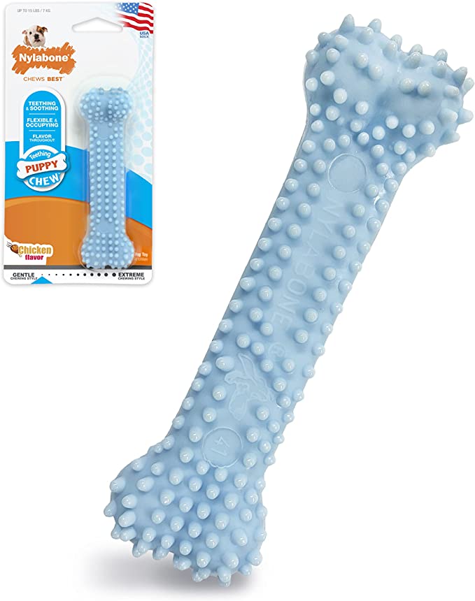 Nylabone Juguete Puppy Chew Dental Bone