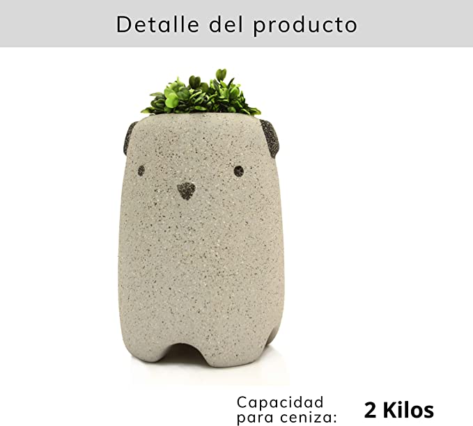 URNA DE CERAMICA MODELO BONGO