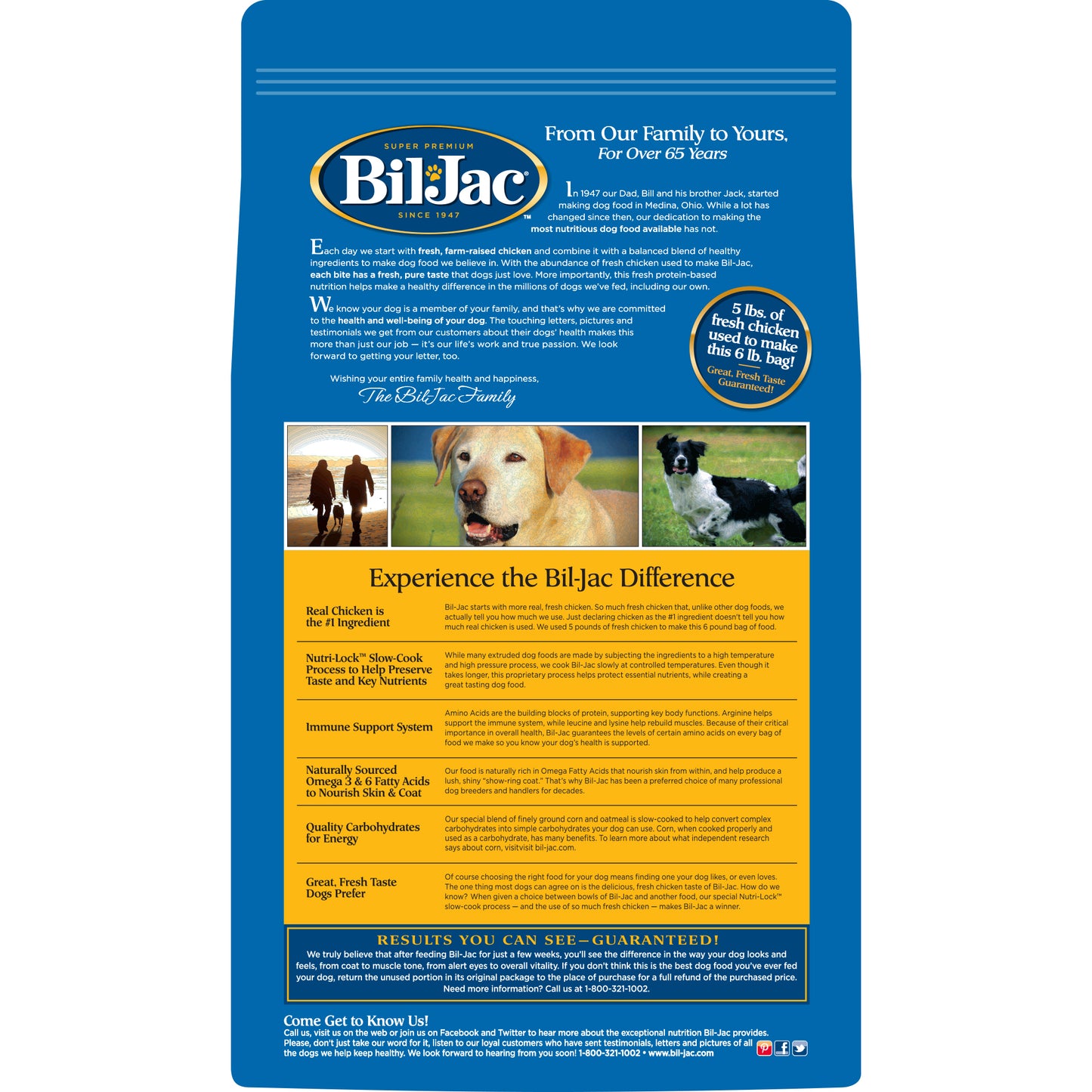 Bil-Jac Perro Adulto Formula Selecta