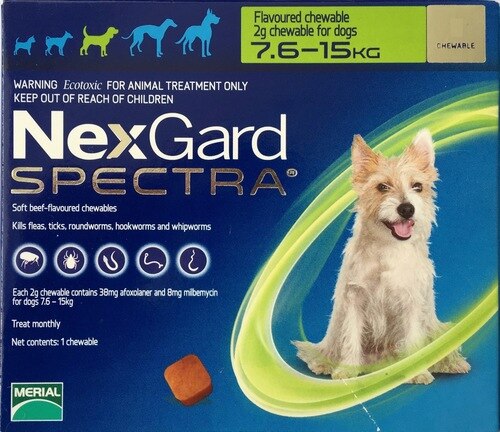 NEXGARD SPECTRA 3 TABLETAS - FRONTLINE