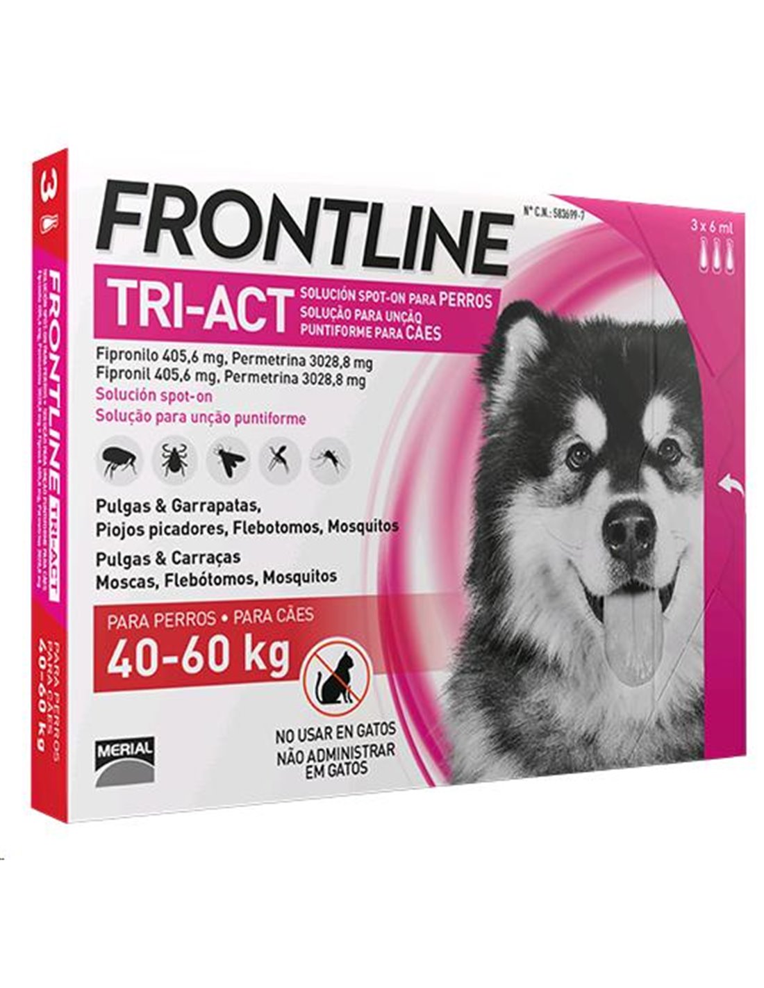 FRONTLINE TRI ACT PERRO Merial