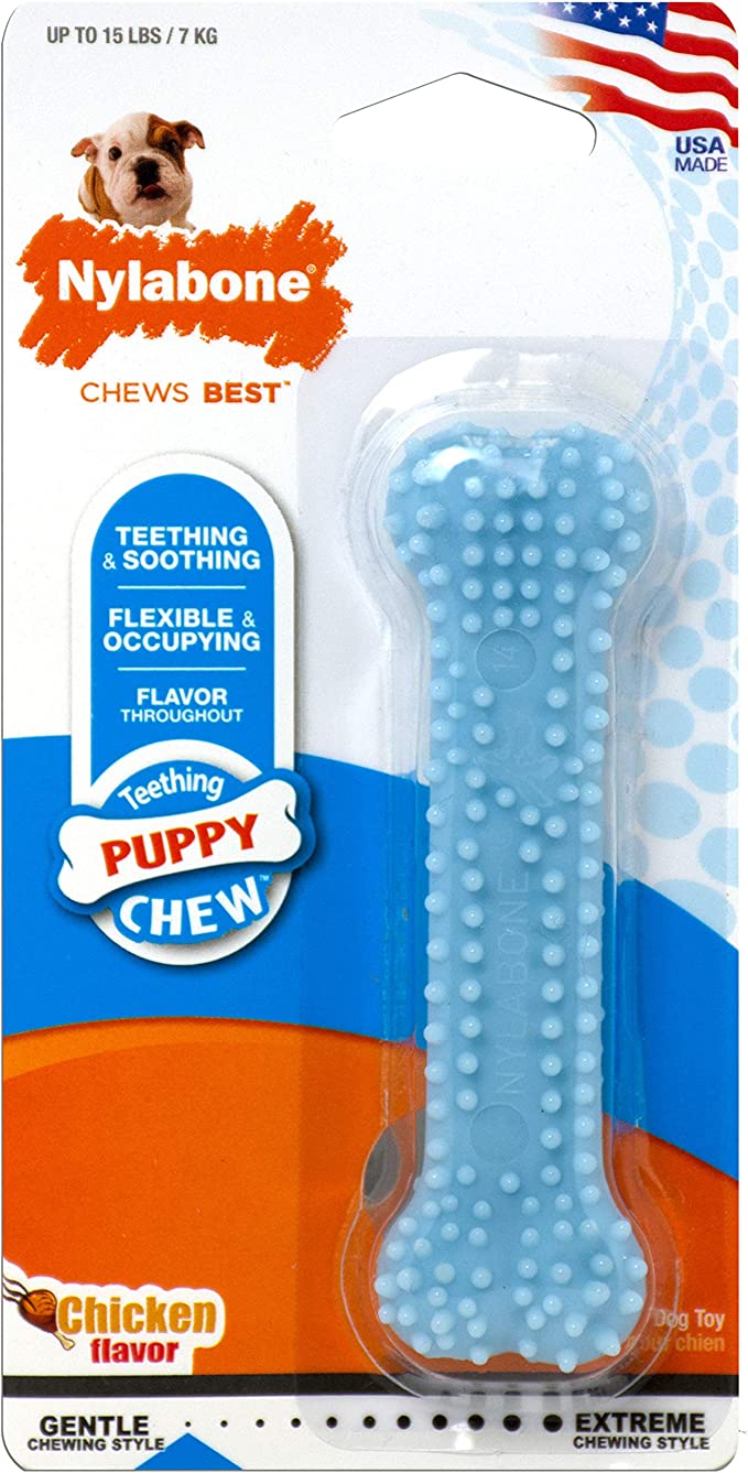 Nylabone Juguete Puppy Chew Dental Bone