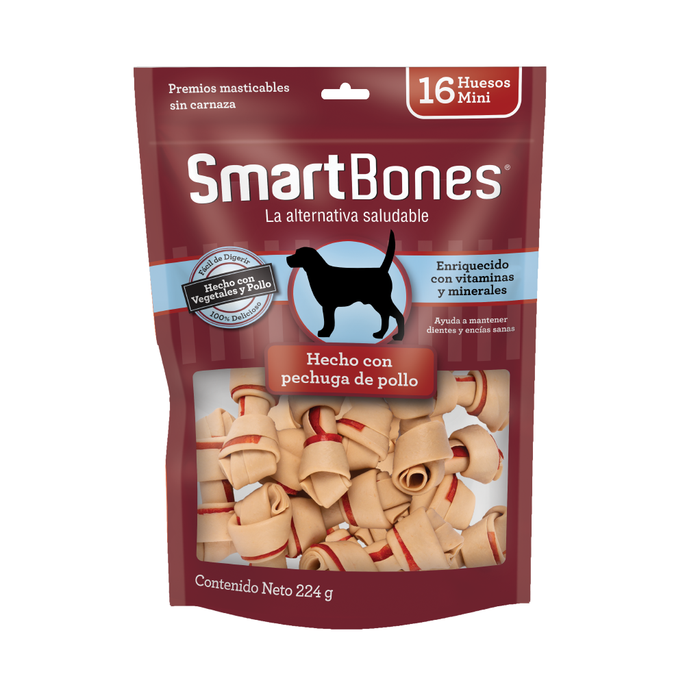 SmartBones Huesos Pollo Mini