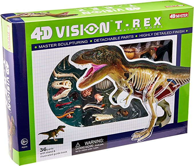 4D Modelo anatomico para armar, Tiranosauro Rex