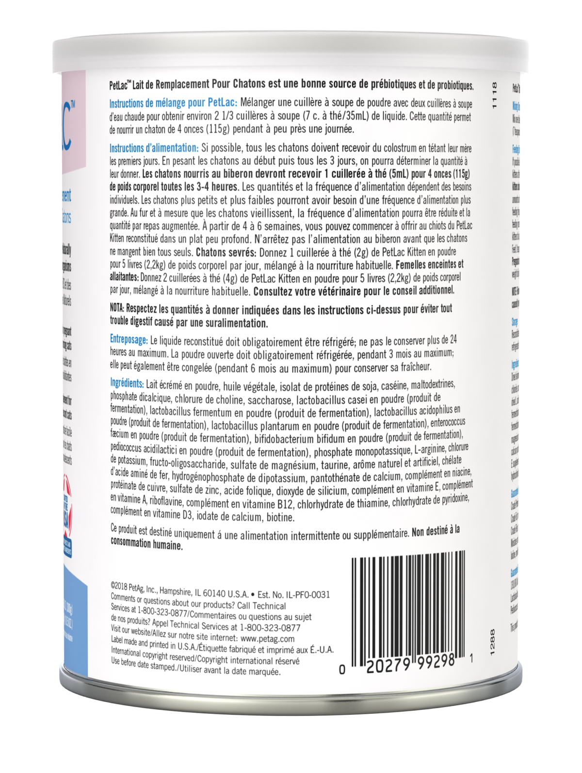 PetLac® Sustituto de Leche en Polvo para Gatito