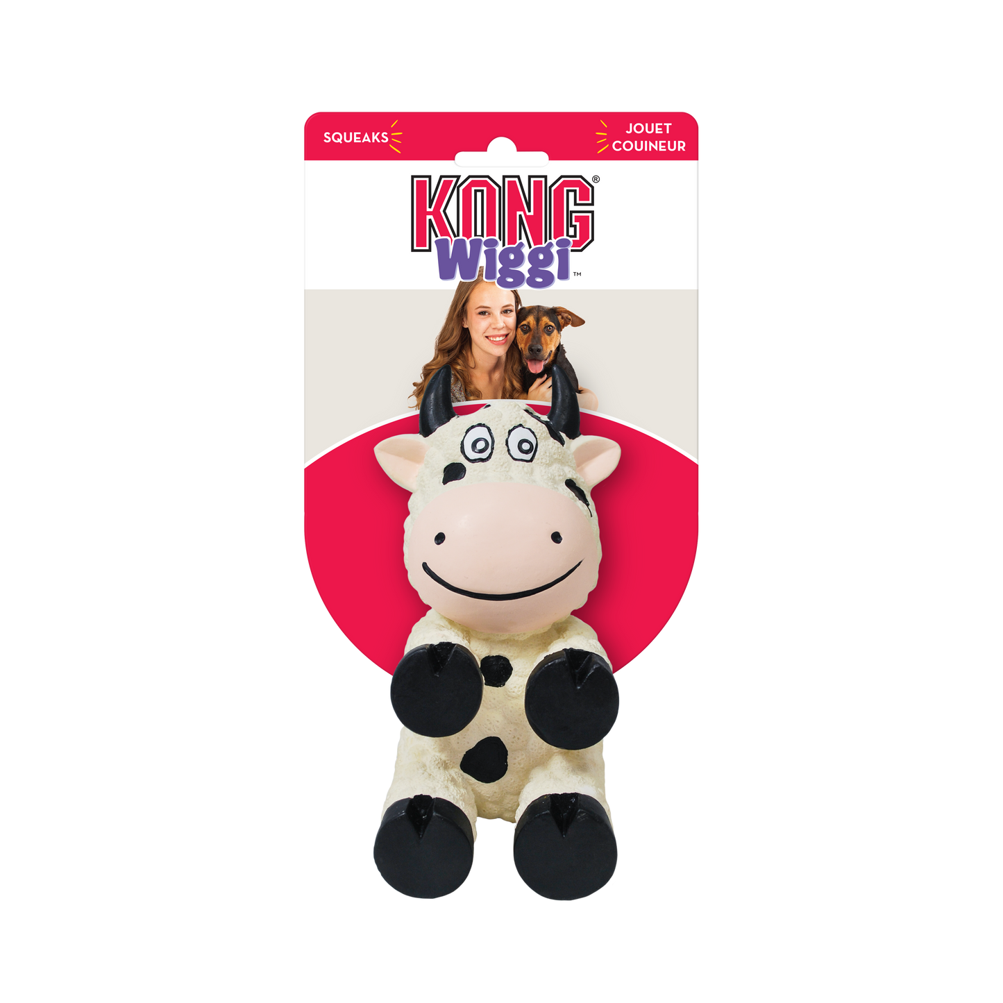 KONG Wiggi Cow
