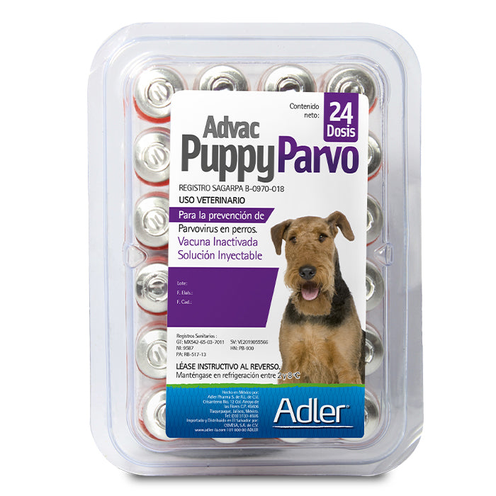 Advac puppy shop parvo vaccine