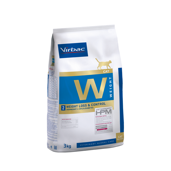 CAT WEIGHT LOSS & CONTROL ALIMENTO SECO PARA GATO -VIRBAC VETERINARY HPM
