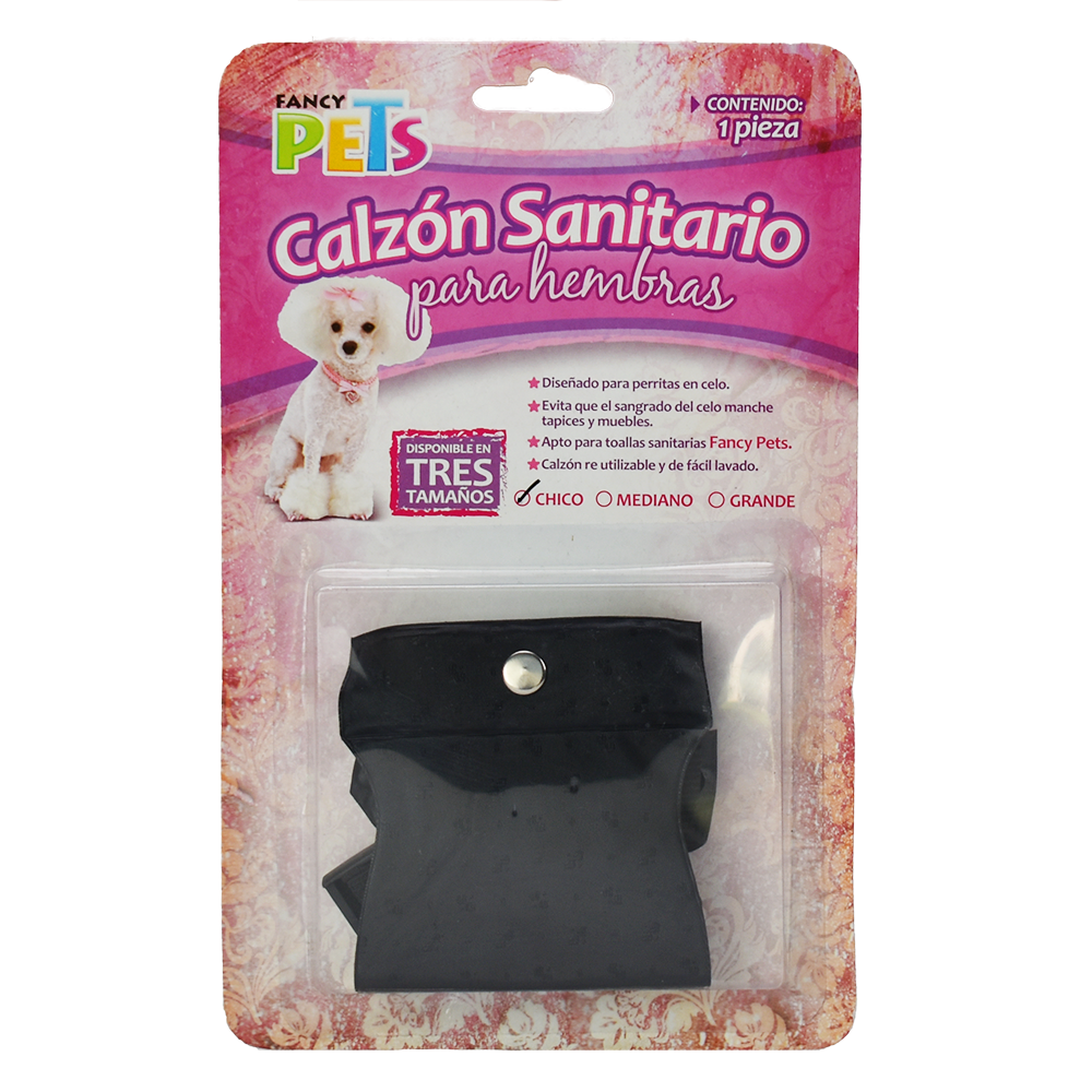 CALZÓN SANITARIO PARA HEMBRA FANCY PETS