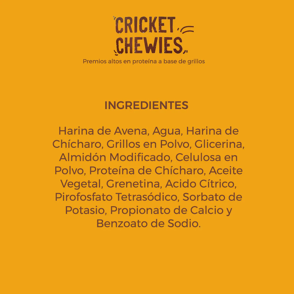 CRI CREATS PREMIOS A BASE DE GRILLOS PARA PERROS - PETIT MONSTERS