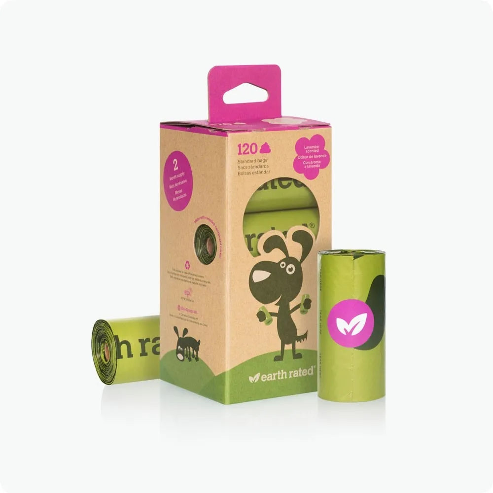 CAJAS DE ROLLOS CON OLOR A LAVANDA - EARTH RATED