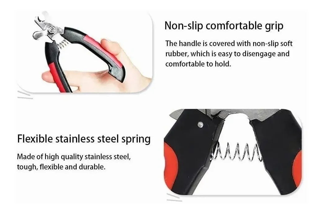 RYUFE Corta uñas para perro con lima