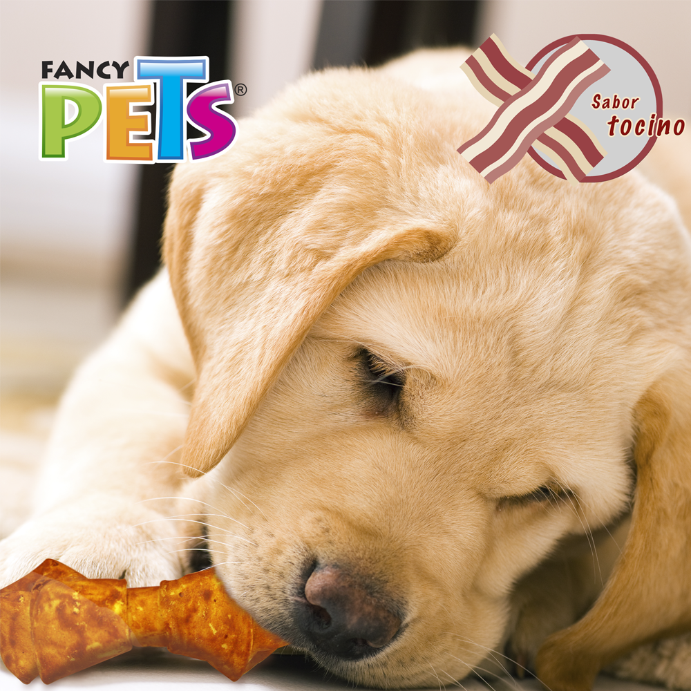 Fancy Pet Carnaza Sabor Puerco (7-8 IN)