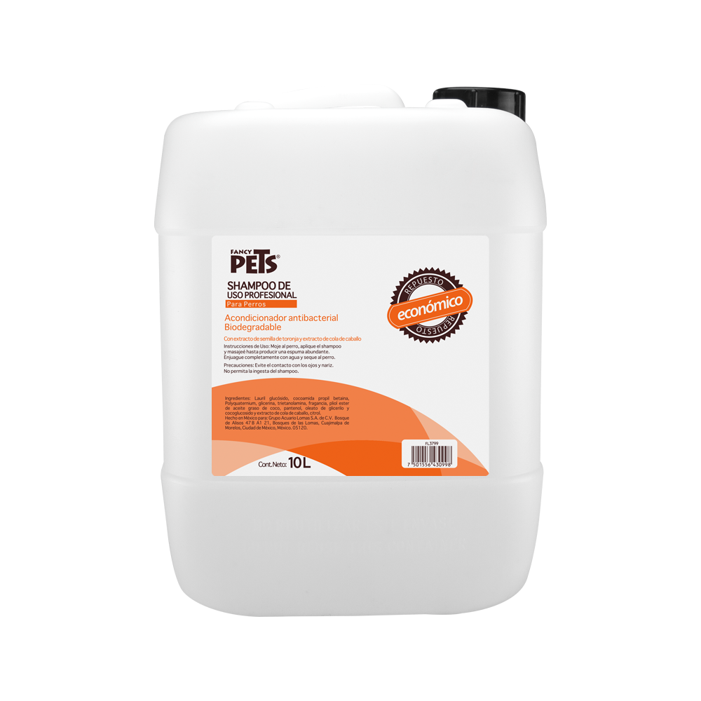 SHAMPOO ANTIBACTERIAL USO PROFESIONAL 10 L