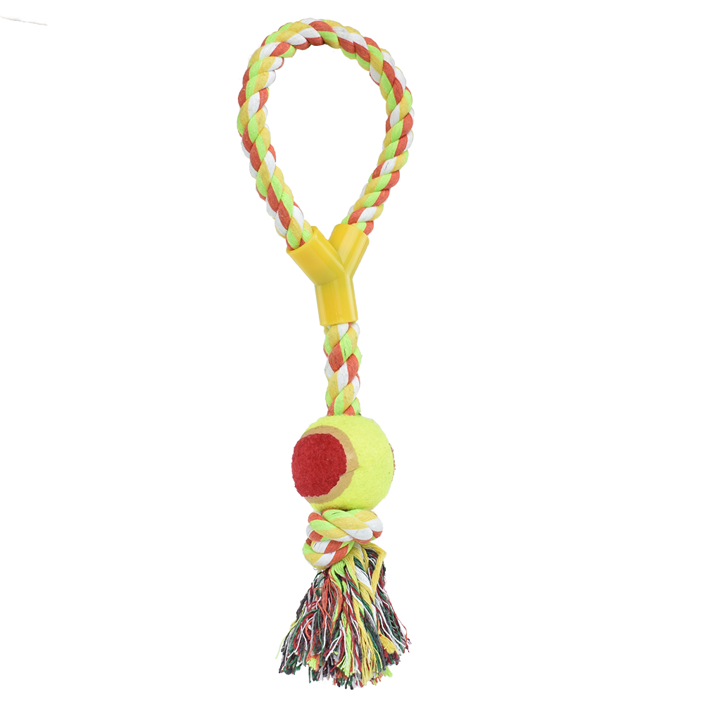 JUGUETE ARO C/PELOTA Y NUDO