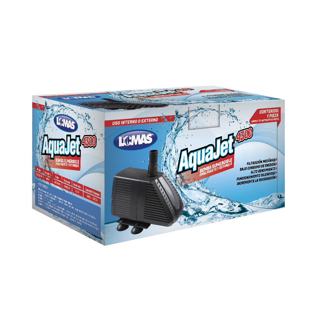 BOMBA P/FUENTE Y ESTANQUE