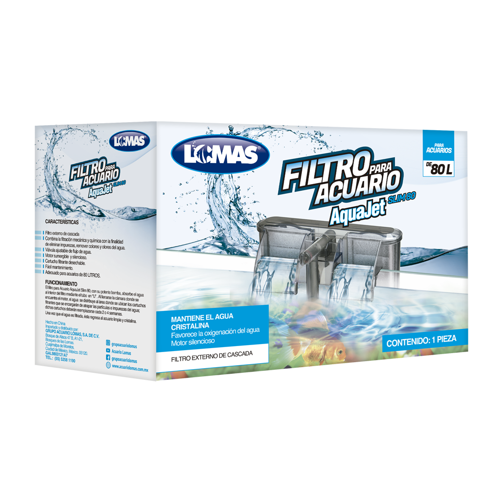 FILTRO EXTERNO AQUAJET SLIM
