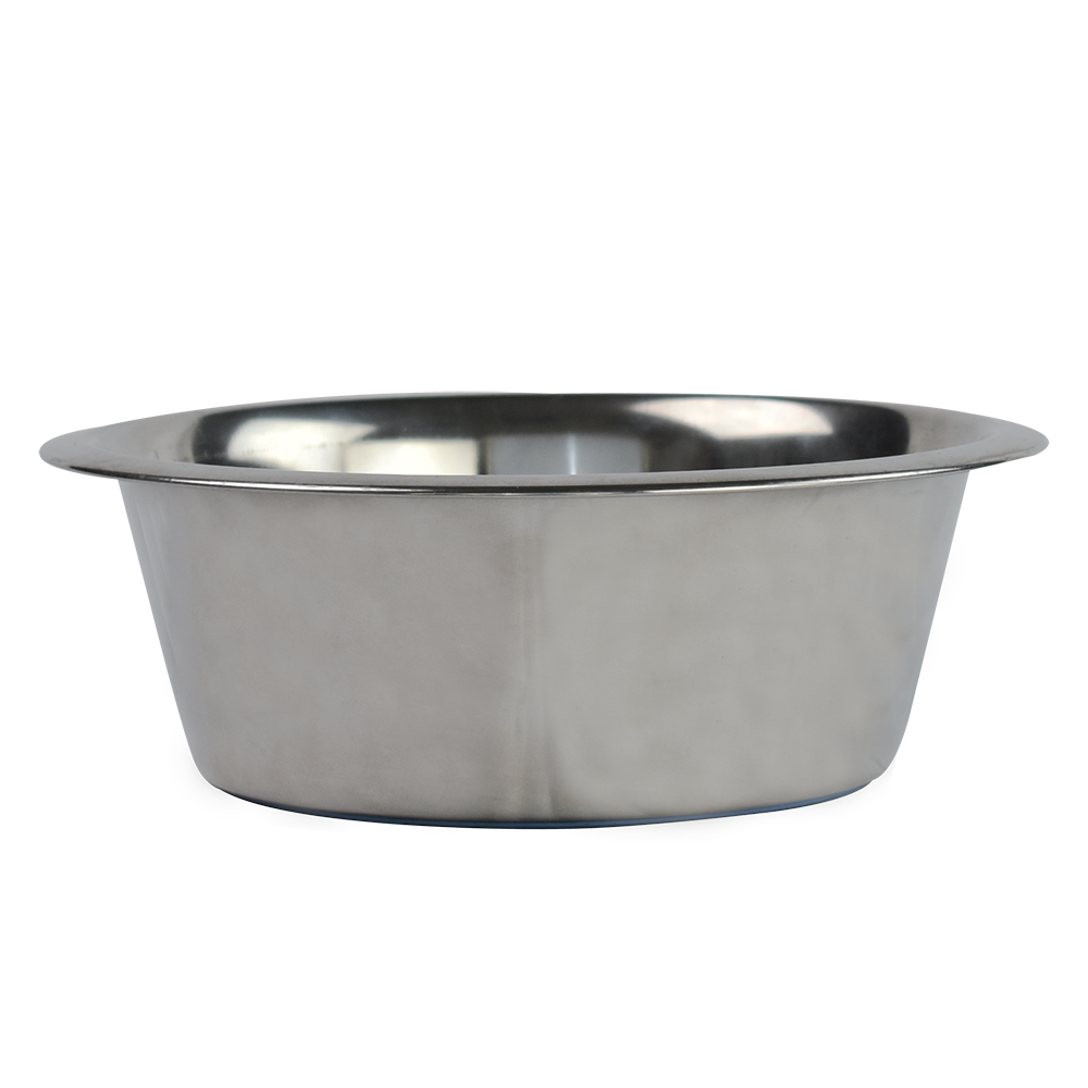 PLATO DE ACERO C/BASE ANTIDERRAPANTE 8 OZ - 96 OZ