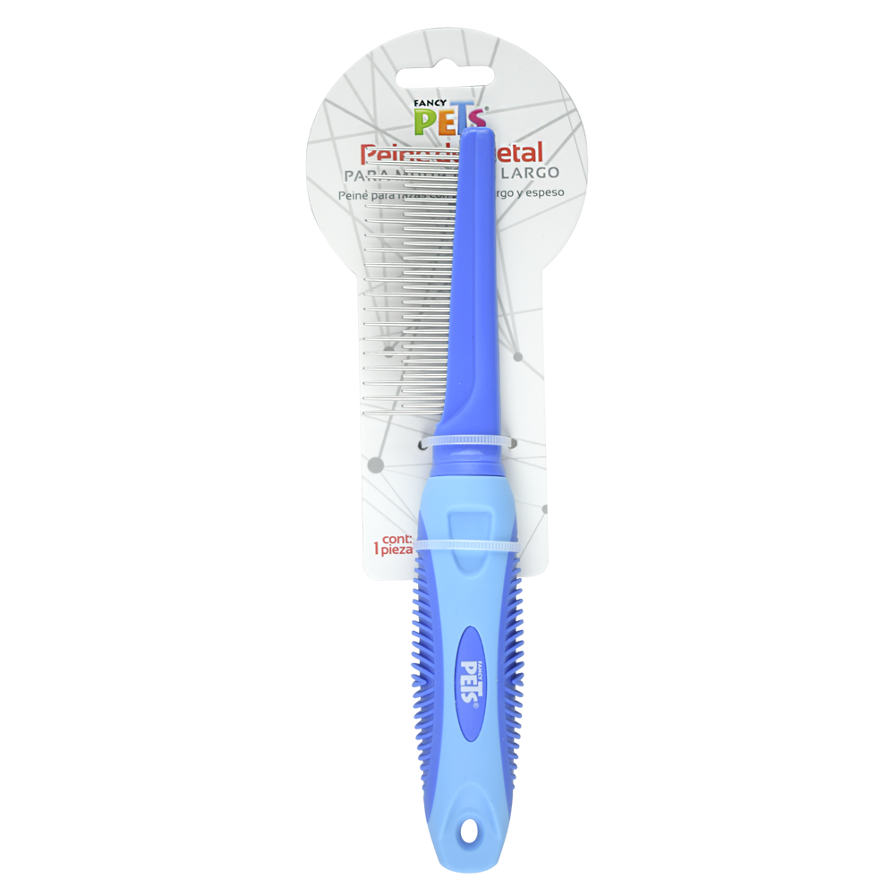 PEINE DE METAL P/MUDA P/MANTO FANCY PETS