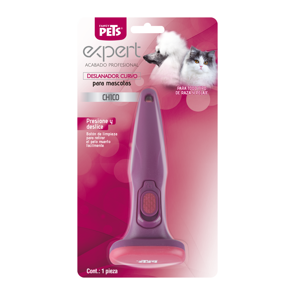 DESLANADOR CURVO FANCY PETS