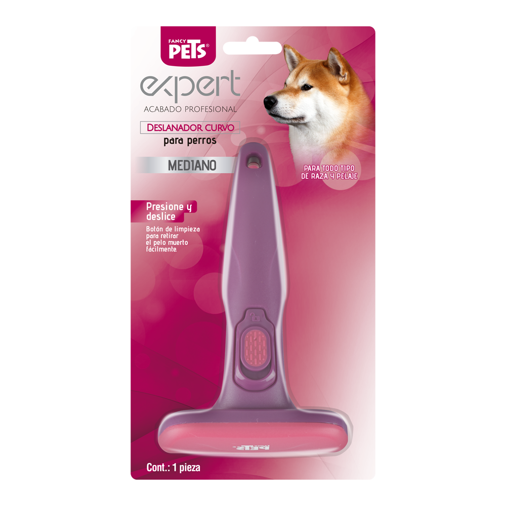 DESLANADOR CURVO FANCY PETS
