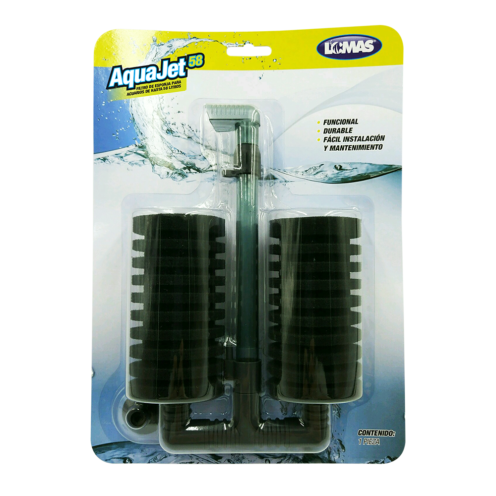 FILTRO DE ESPONJA AQUAJET 14 L - 58 L