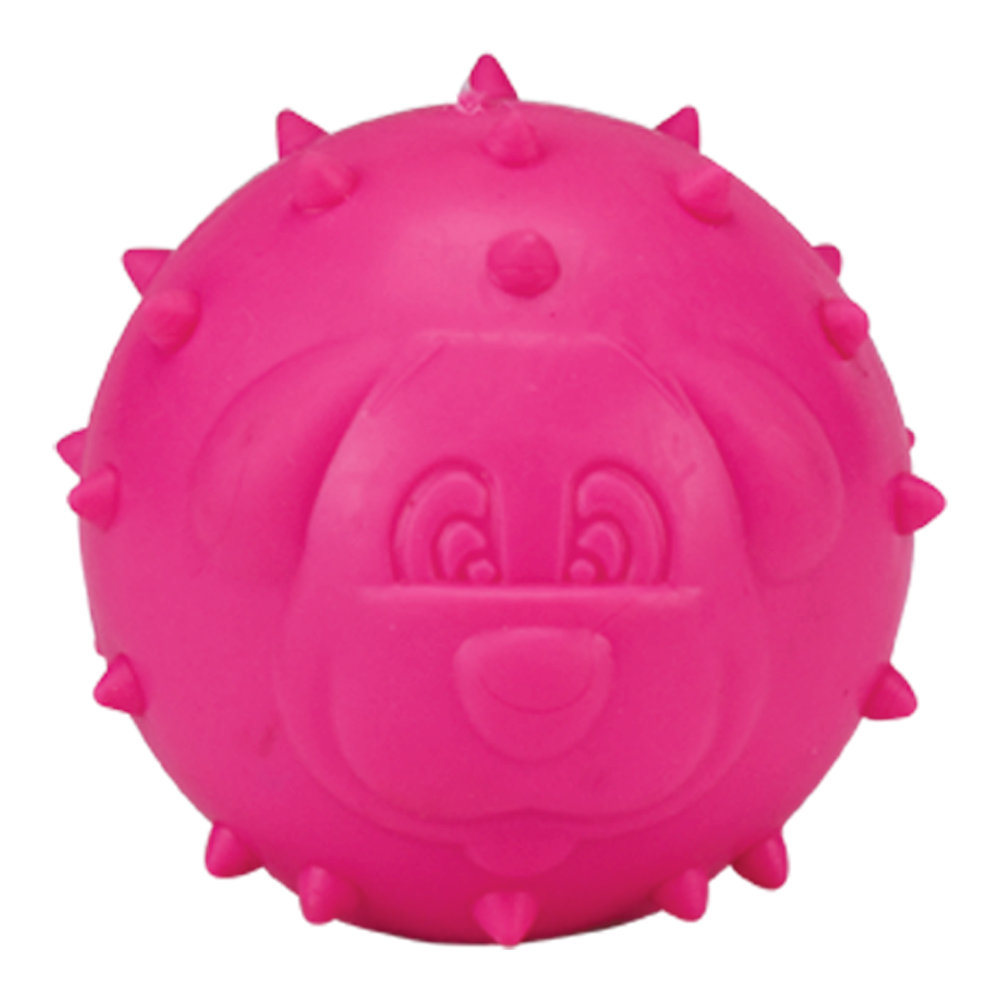 JUGUETE PELOTA DE CAUCHO DOGGY FANCY PETS
