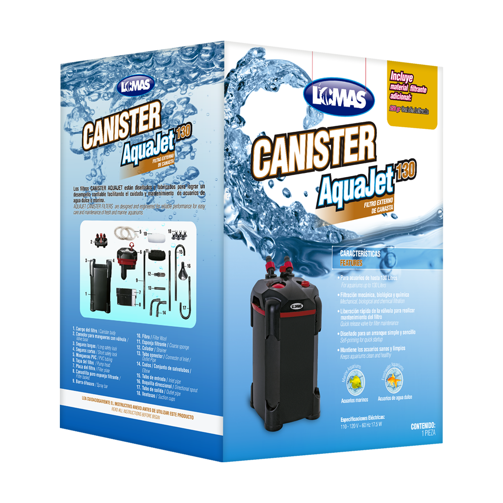 FILTRO EXTERNO CANISTER AQUAJET