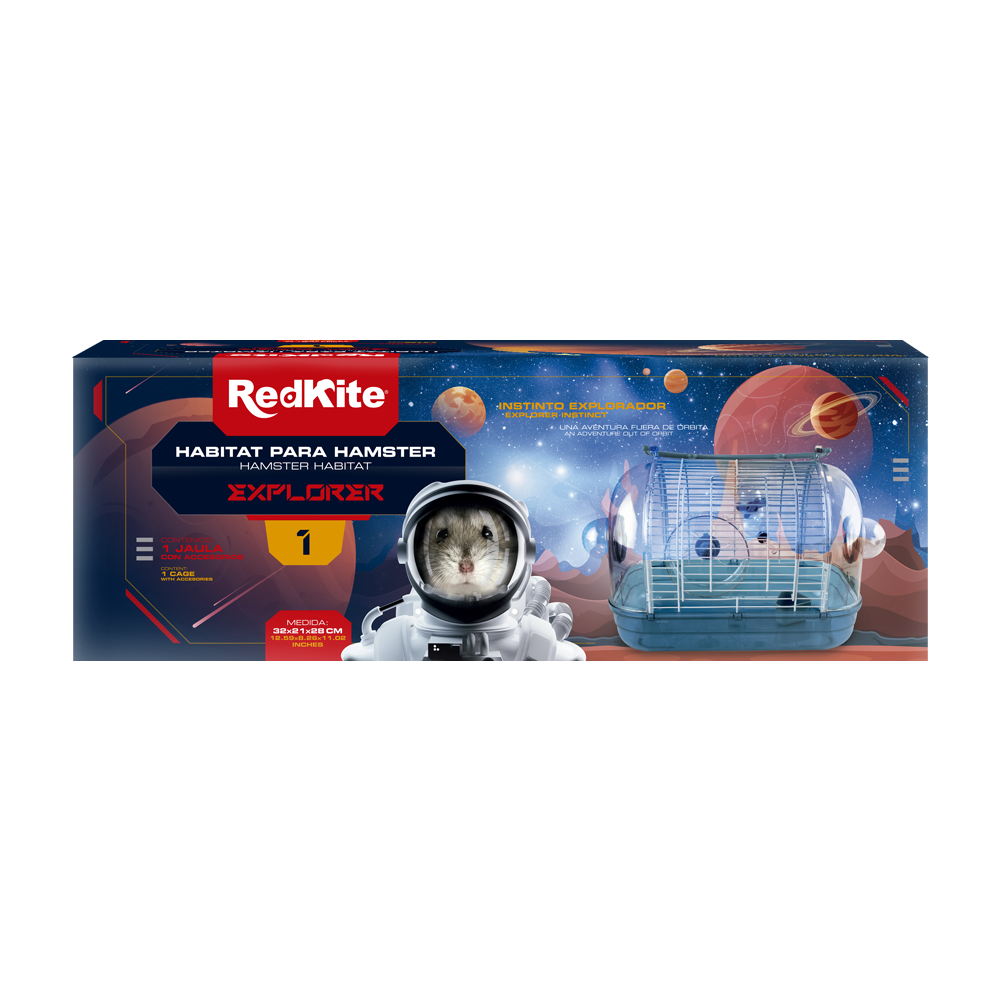 HABITAT EXPLORER P/HAMSTER REDKITE