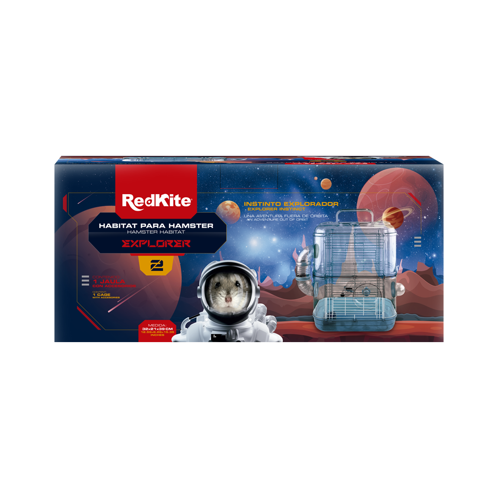 HABITAT EXPLORER P/HAMSTER REDKITE