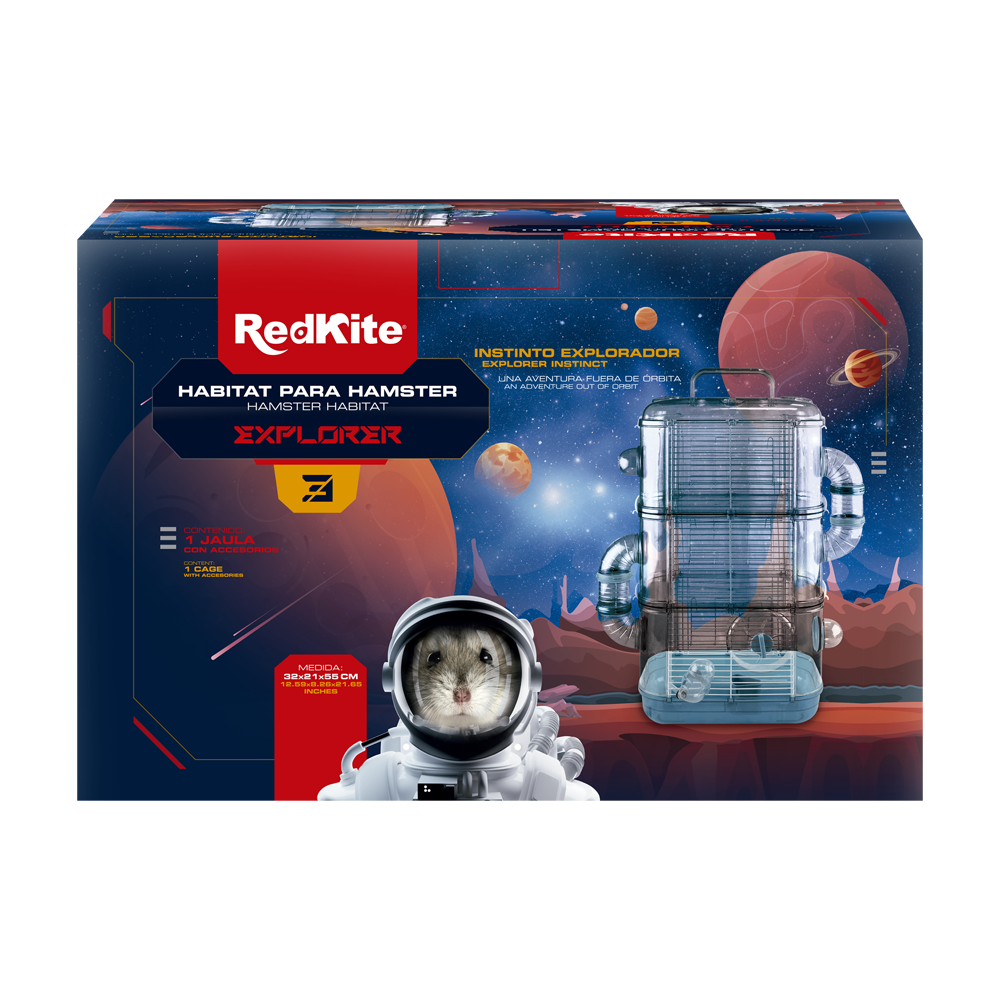 HABITAT EXPLORER P/HAMSTER REDKITE