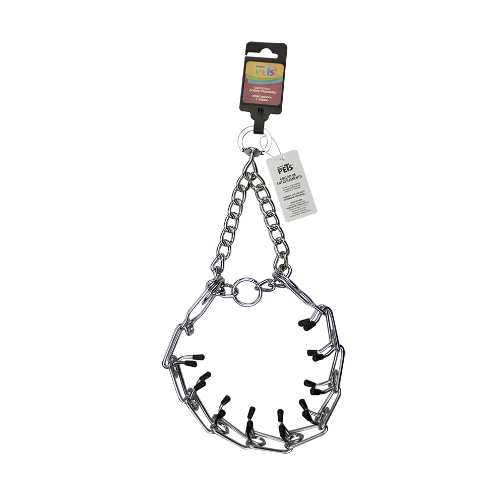 COLLAR DE ENTRENAMIENTO C/PUAS FANCY PETS