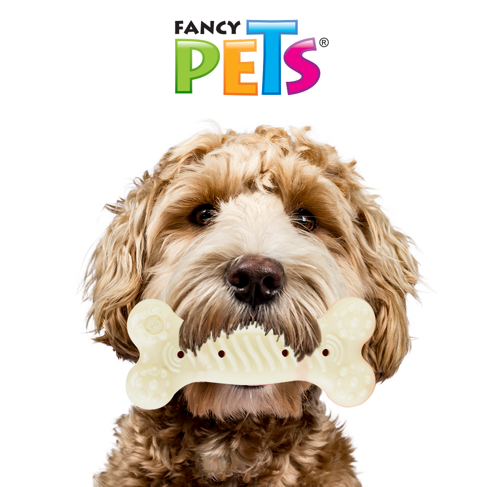 JUGUETE HUESO SABOR POLLO RED ALERT FANCY PETS