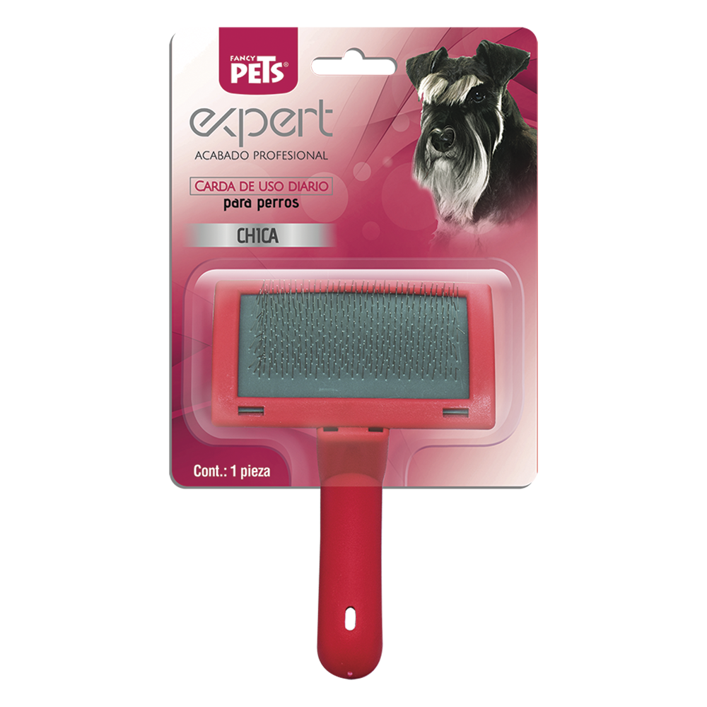 CARDA COLOR ROJA P/MASCOTAS FANCY PETS