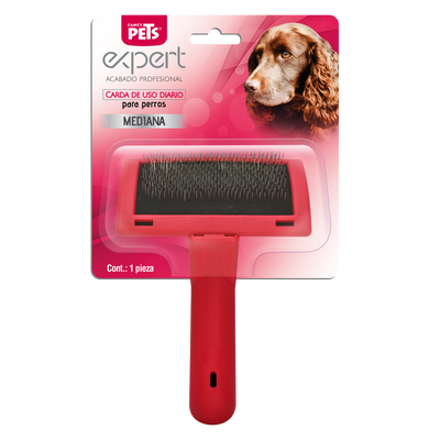 CARDA COLOR ROJA P/MASCOTAS FANCY PETS