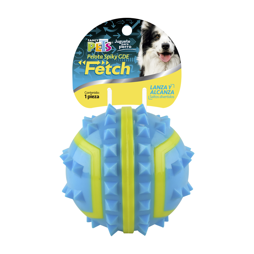 PELOTA SPIKY FETCH FANCY PETS