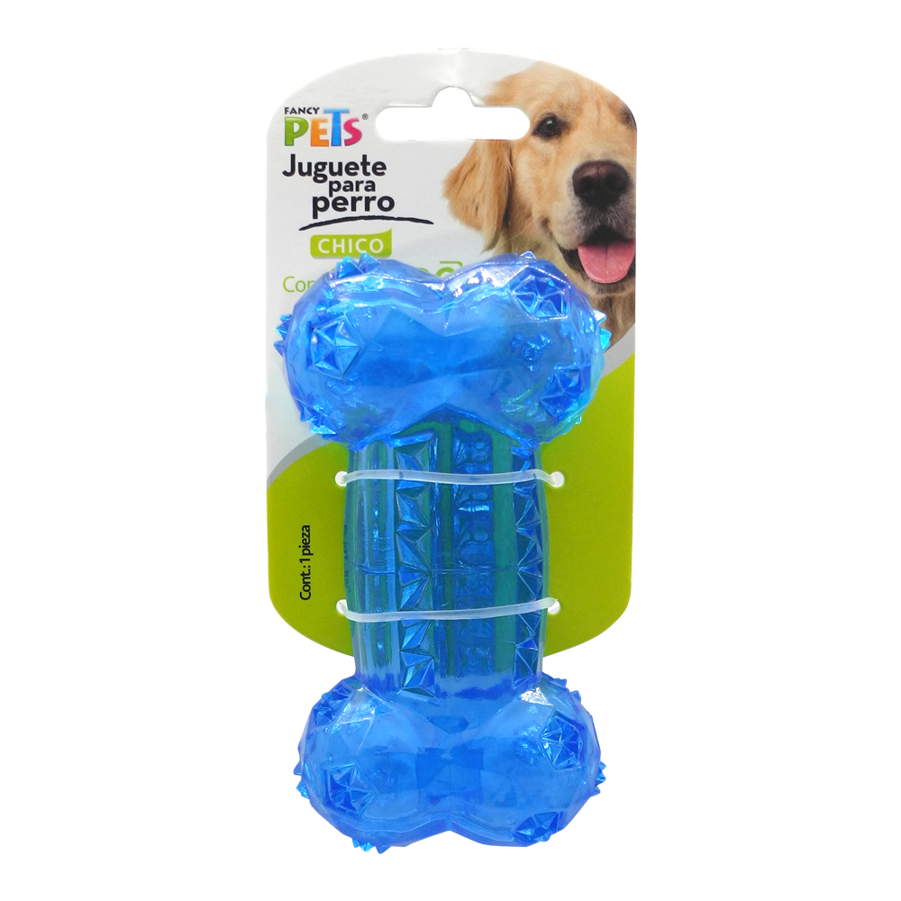 JUGUETE HUESO PRISMA C/SONIDO FANCY PETS