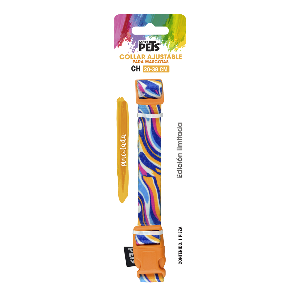 COLLAR COLOR MIX P/PERRO GALERIA FANCY PETS